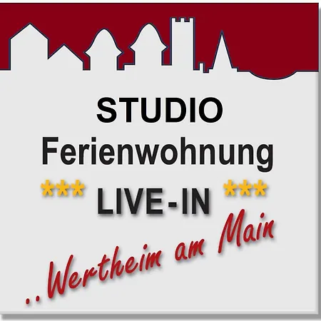 Live-In Tiny Studiowohnung Wertheim Exterior photo